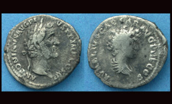Antoninus Pius, Denarius, Marcus Aurelius reverse!